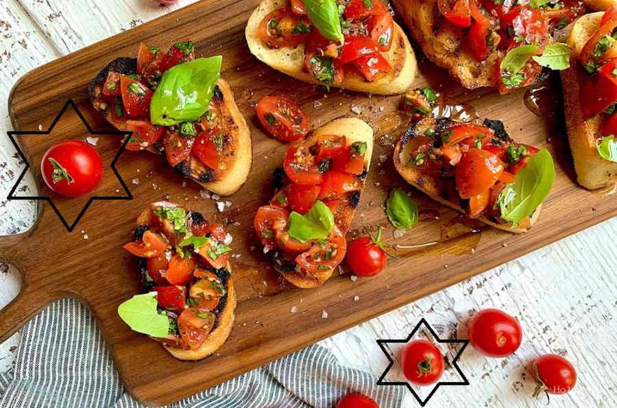 Authentic Italian Bruschetta Recipe Tomato & Basil Starter
